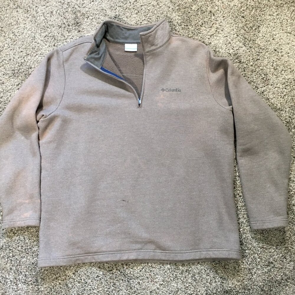 Men's Columbia 1/4 zip